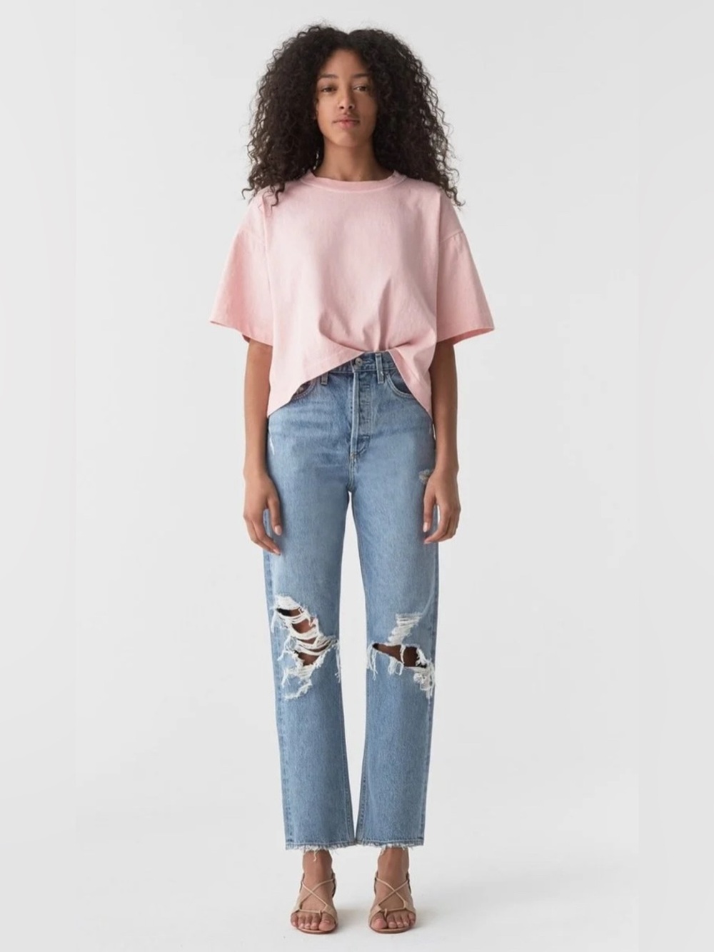 AGOLDE - 90's Mid Rise Loose Fit in Fall Out